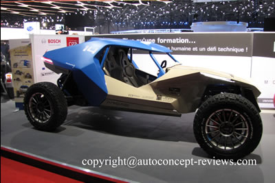 Espera Sbarro Arcad buggy - Mojave Concept - Sbarro Tracto Sphere